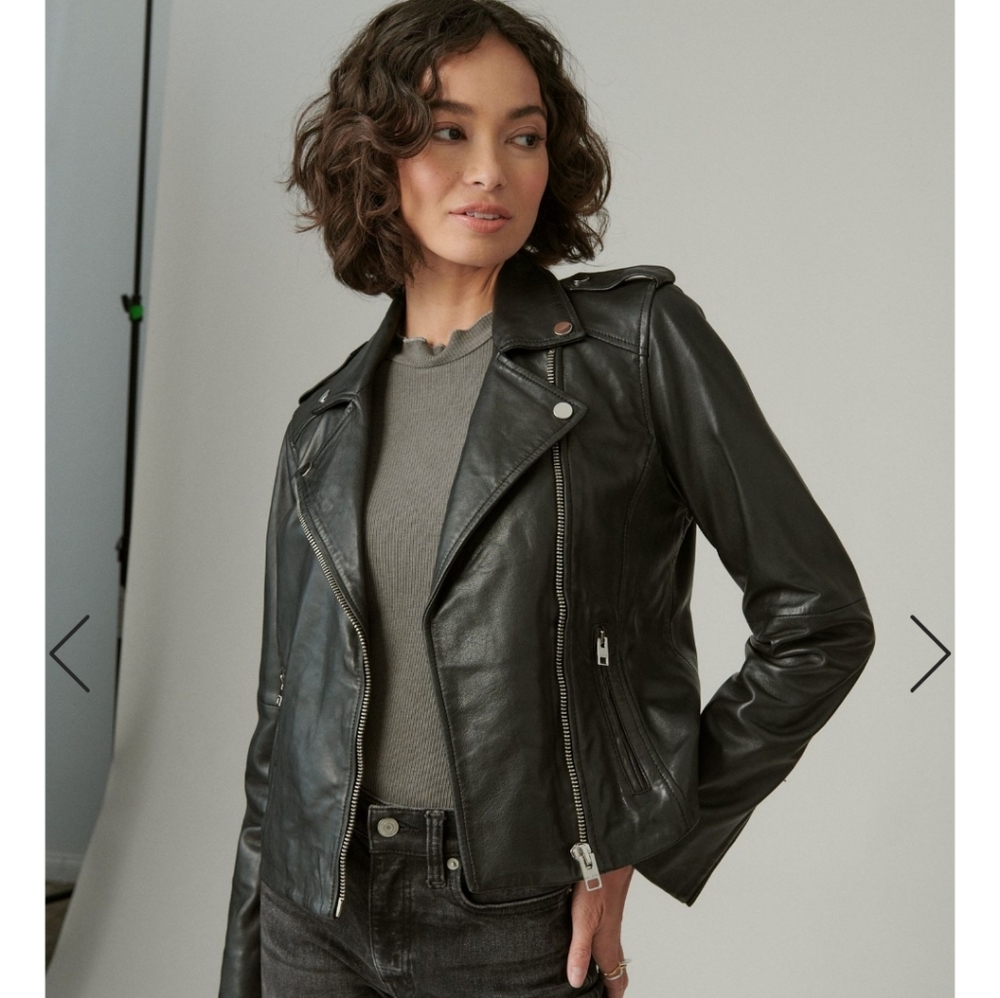 COPY - Lucky Brand Classic Leather Moto Jacket